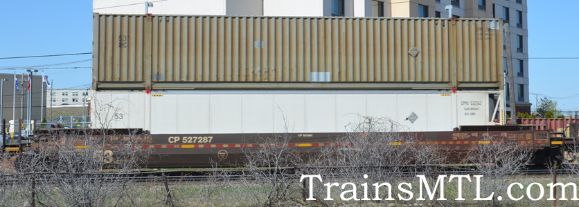 Car/wagon CP527287 left side / coté gauche
